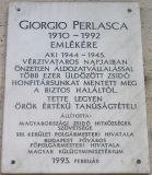 Perlasca Wall Plaque Budapest